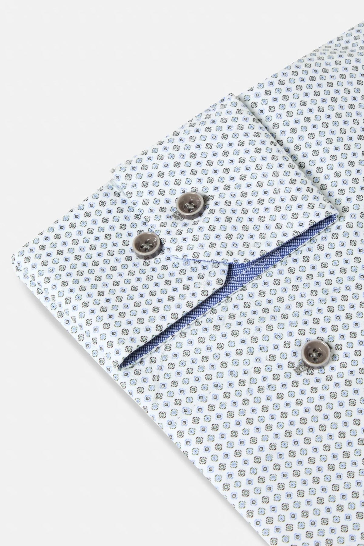 Benetti long sleeve pattern shirt
