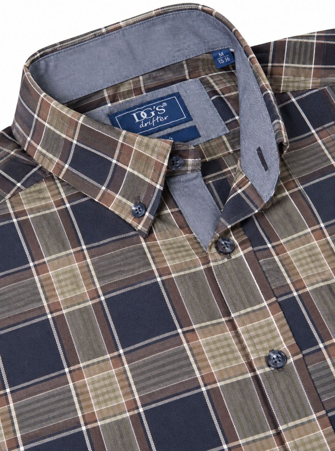 Drifter check long sleeve shirt