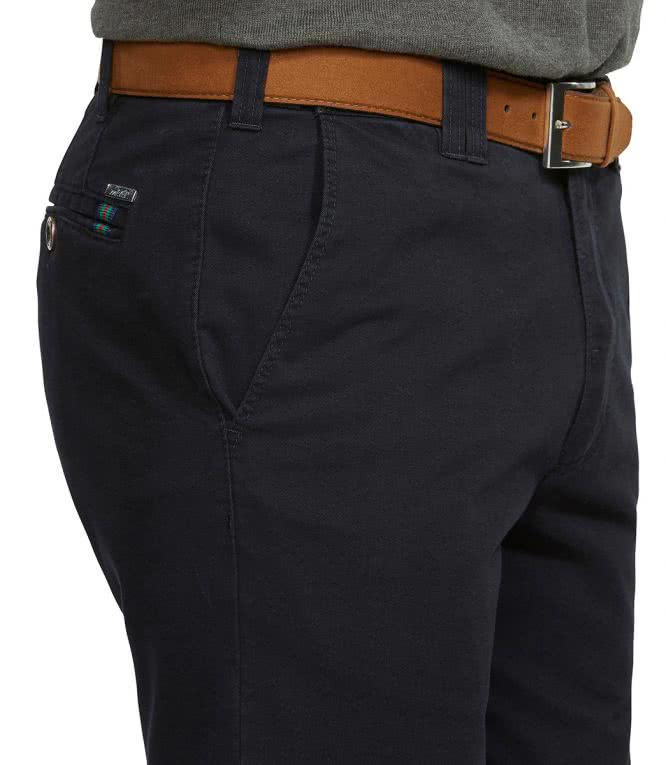 Meyer - Oslo Navy Cotton Chino