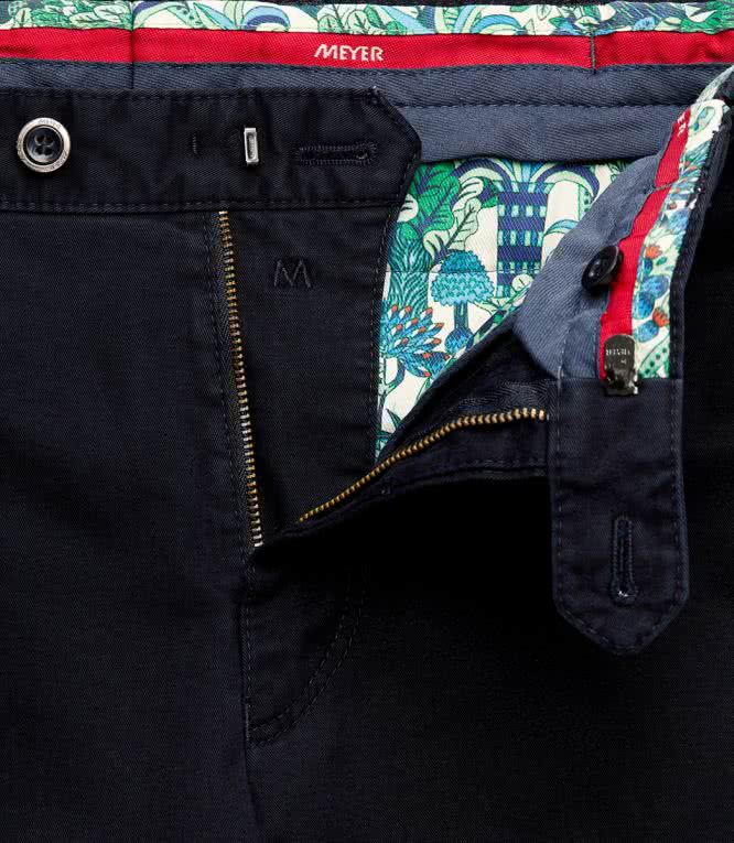 Meyer - Oslo Navy Cotton Chino