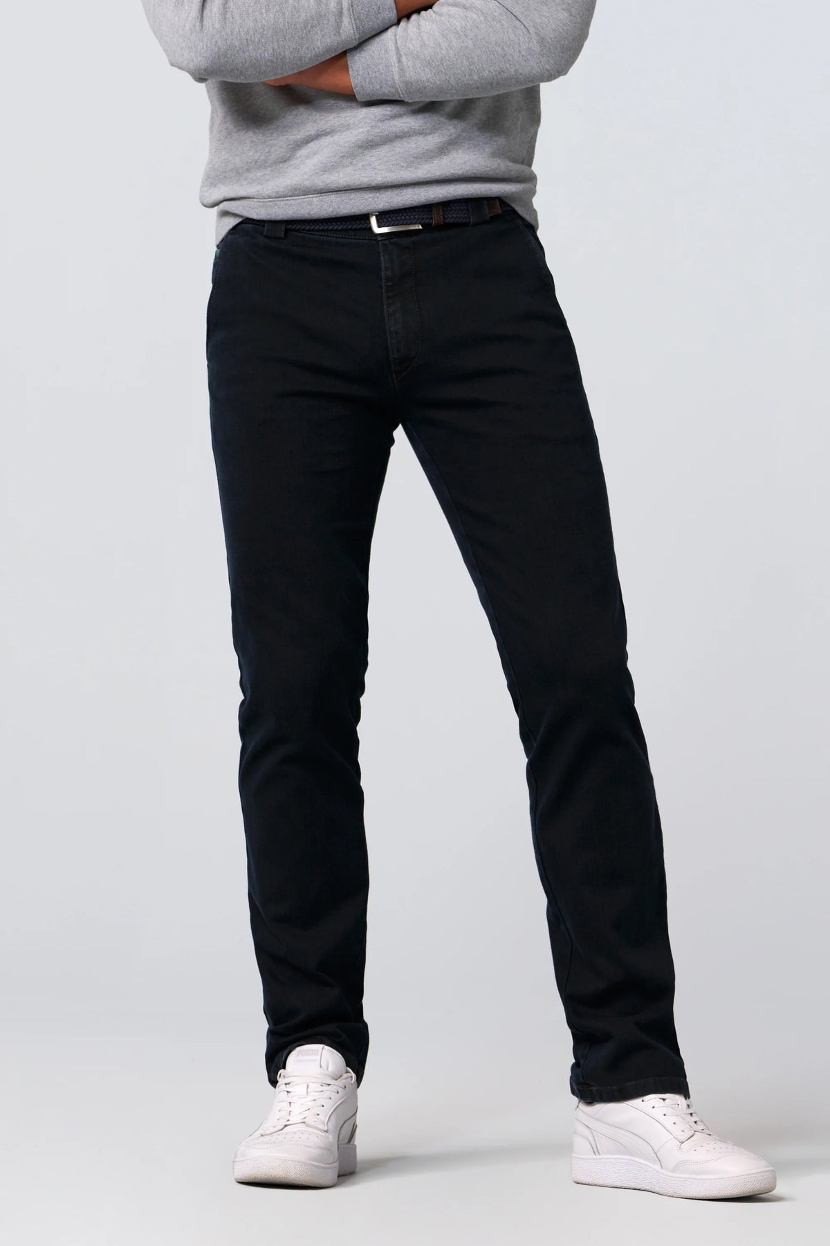 Meyer Roma denim dress trouser