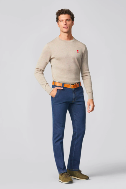 Meyer dressy denim trouser