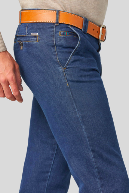 Meyer dressy denim trouser