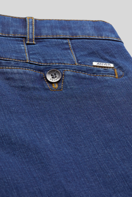 Meyer dressy denim trouser