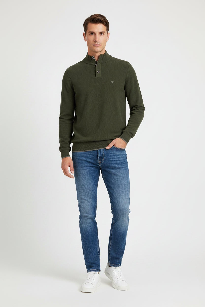 Fynch- Hatton button 1/4 zip
