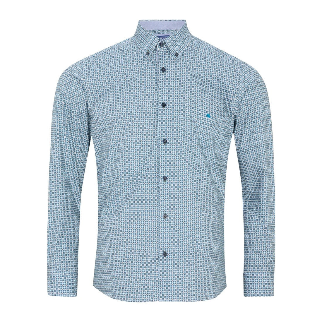 Drifter patterned long sleeve shirt