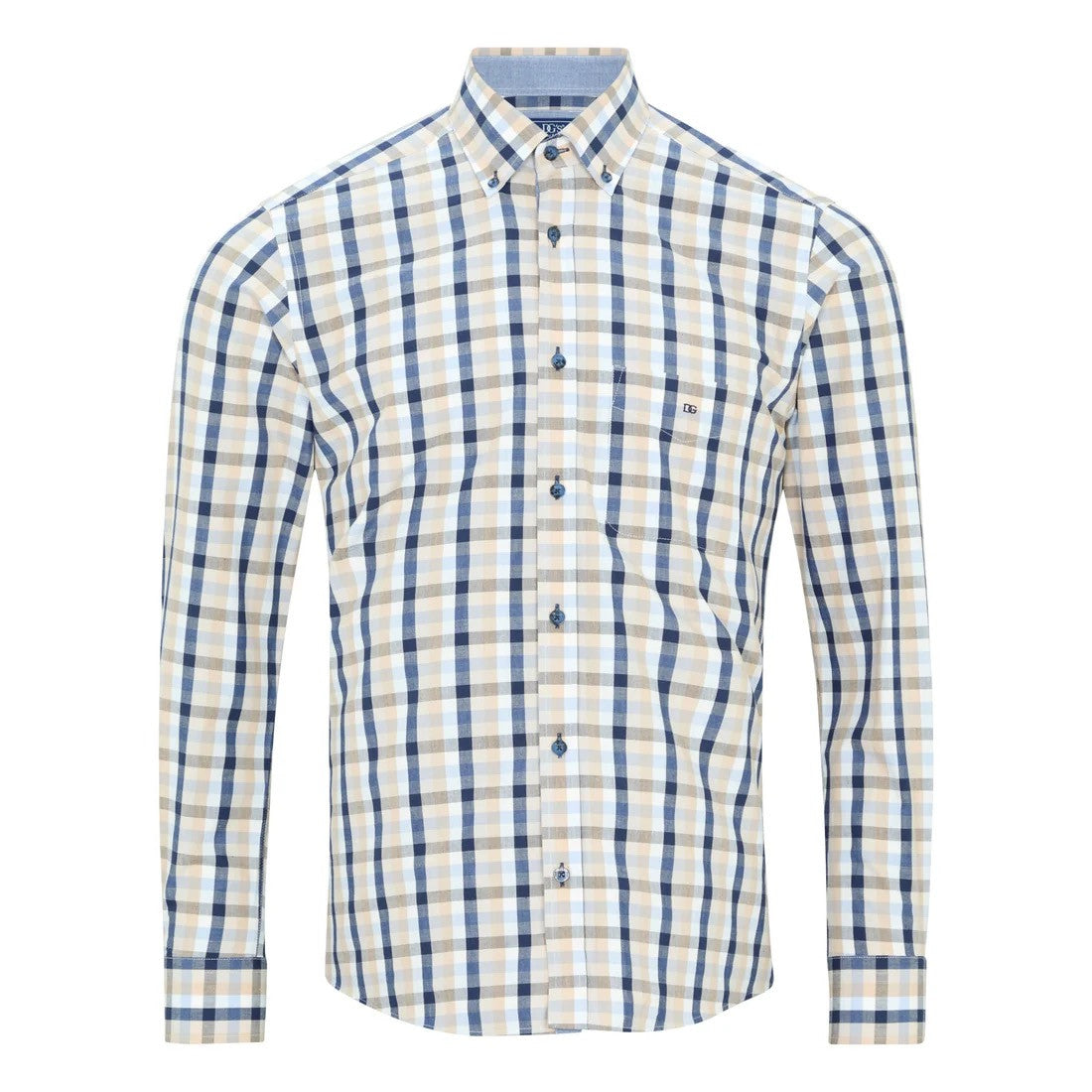 Drifter checked long sleeve shirt