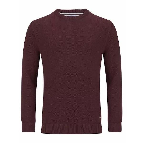 Drifter waffle round neck pullover