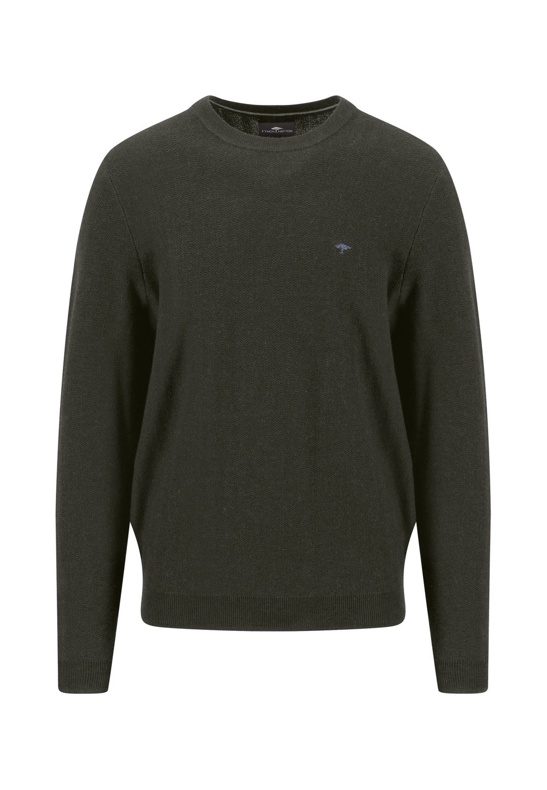 Fynch- Hatton Merino wool round neck jumper