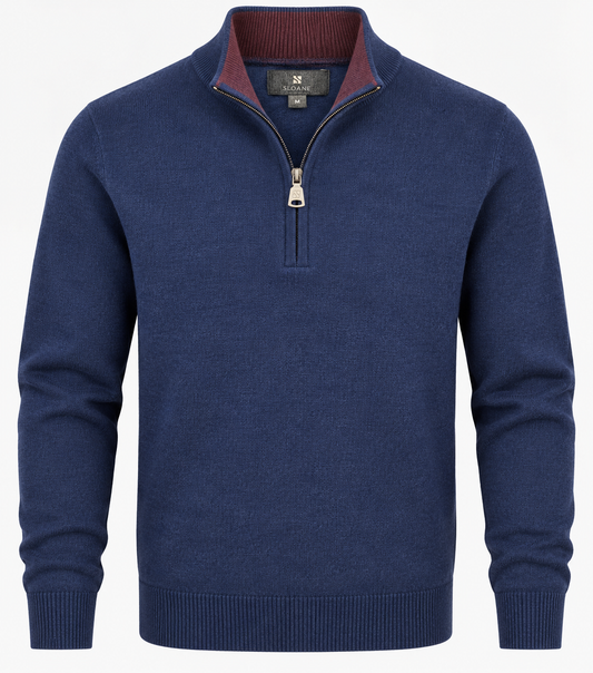 Sloane 1/4 zip knit