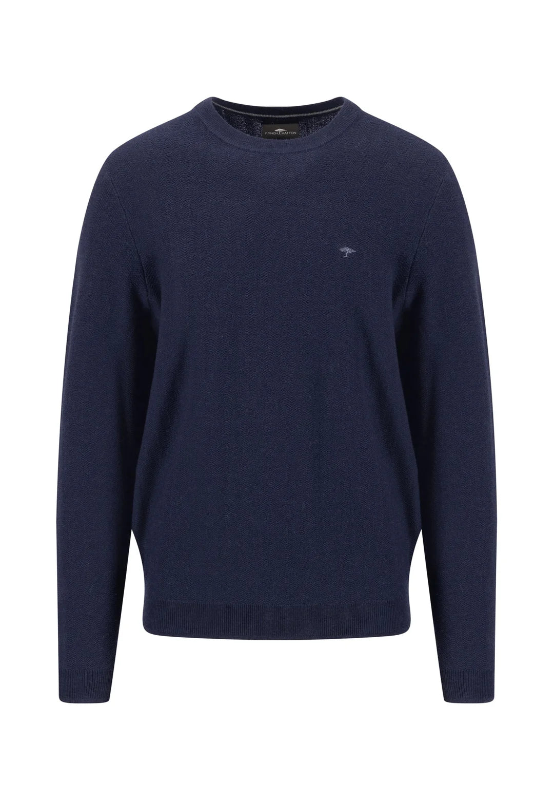 Fynch- Hatton Merino wool round neck jumper