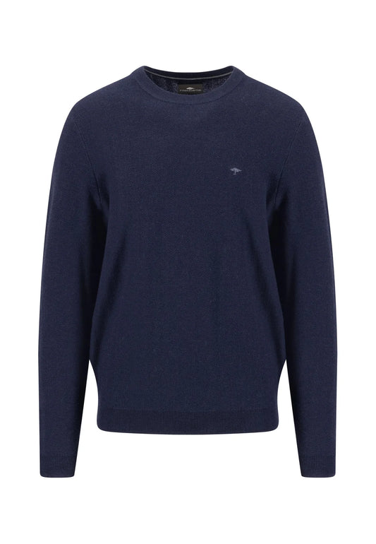 Fynch- Hatton Merino wool round neck jumper